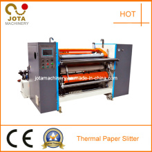 Rebobinadora de papel térmico com registro de caixa de 900 mm